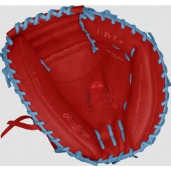Rawlings Pro Preferred Custom ProSCM33 Catchers 33" Red/Sky Blue 5 Rawlings Pro Preferred Custom ProSCM33 Catchers 33" Red/Sky Blue -Wilson Shop rawlings rawlings pro preferred custom proscm33 ca 2