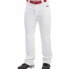 Rawlings Youth Launch Solid Pant - Size: XS, Color: White