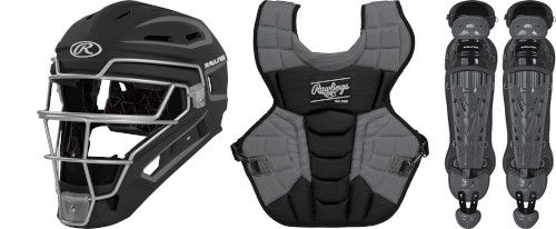 Rawlings Velo 2.0 CSV2A Adult Baseball Catchers Gear Set 1 Rawlings Velo 2.0 CSV2A Adult Baseball Catchers Gear Set