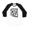 State Forty-Eight State Forty Eight Men's Baseball Tee Arizona's Pastime White & Black