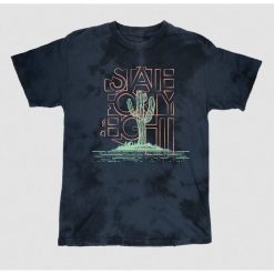 State Forty-Eight State Forty Eight Saguaro Party Crew Neck Navy & Black