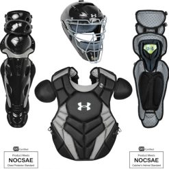 Under Armour Pro 4 Series Adult Baseball Catcher Gear Set UACKCC4-AP