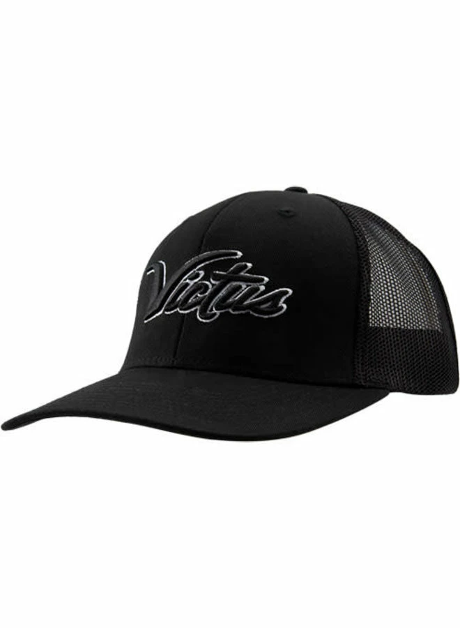 Victus Scripted Snapback Trucker Black/Black