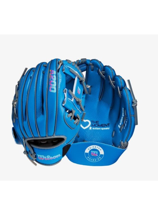 A200 Love the Moment EZ Catch 10" T-Ball Glove Wilson A200 Love The Moment EZ Catch 10" T-Ball Glove -Wilson Shop wilson a200 love the moment ez catch 10 t ball glo 4
