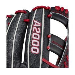Wilson A2000 1785SS 21 BLK/BLKSS/RED BLAC 11.75 -Wilson Shop wilson a2000 1785ss 21 blk blkss red blac 1175 5