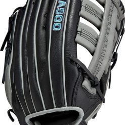 12.5 Inch Wilson A500 Youth Outfield Baseball Glove WBW100905125