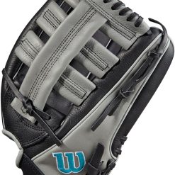 12.5 Inch Wilson A500 Youth Outfield Baseball Glove WBW100905125 -Wilson Shop wilson a500 youth 125 inch outfield baseball glove wbw100905125 14