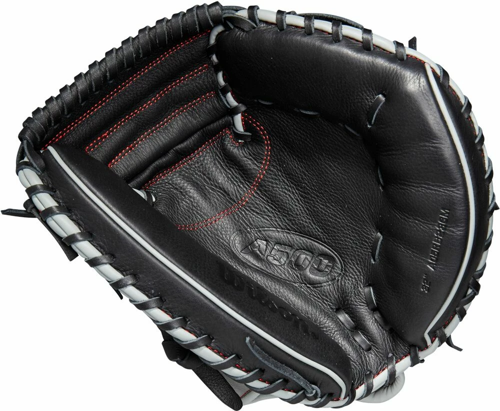 32 Inch Wilson A500 Youth Catcher's Baseball Mitt WBW10090732 - Image 2