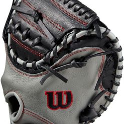 32 Inch Wilson A500 Youth Catcher's Baseball Mitt WBW10090732 -Wilson Shop wilson a500 youth 32 inch catchers baseball mitt wbw10090732 14