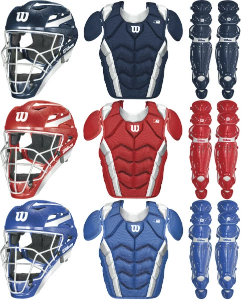 Wilson Pro Stock WTPROA Adult Baseball Catchers Gear Set - Image 2