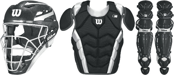 Wilson Pro Stock WTPROI Intermediate Baseball Catchers Gear Set 1 Wilson Pro Stock WTPROI Intermediate Baseball Catchers Gear Set