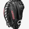 Wilson 2022 A2000 SuperSkin M1D (C ) 33.5 Black/White Catchers Mitt