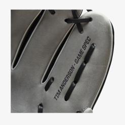 Wilson 2022 A2000 SuperSkin T. Anderson GM (IF) 11.5 Black/Grey SuperSnakeSKin -Wilson Shop wilson wilson 2022 a2000 superskin t anderson gm i 6