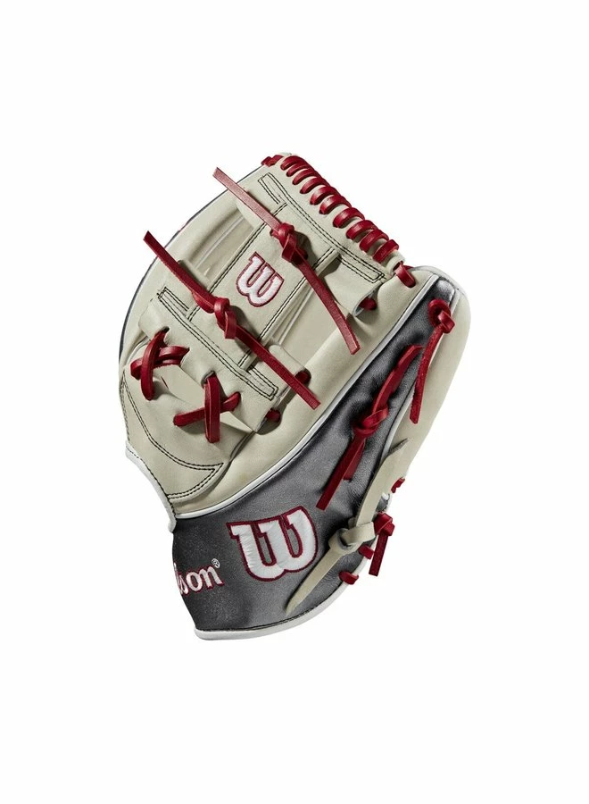 Wilson 2022 June Glove Of The Month (GOTM) A2K 1787 Silver/Re - Image 2