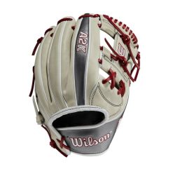 Wilson 2022 June Glove Of The Month (GOTM) A2K 1787 Silver/Re