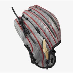 Wilson 2023 A2000 PF88SS Grey/Blonde/Red 11.25 2 Wilson 2023 A2000 PF88SS Grey/Blonde/Red 11.25 -Wilson Shop wilson wilson 2023 a2000 pf88ss grey blonde red 11 2