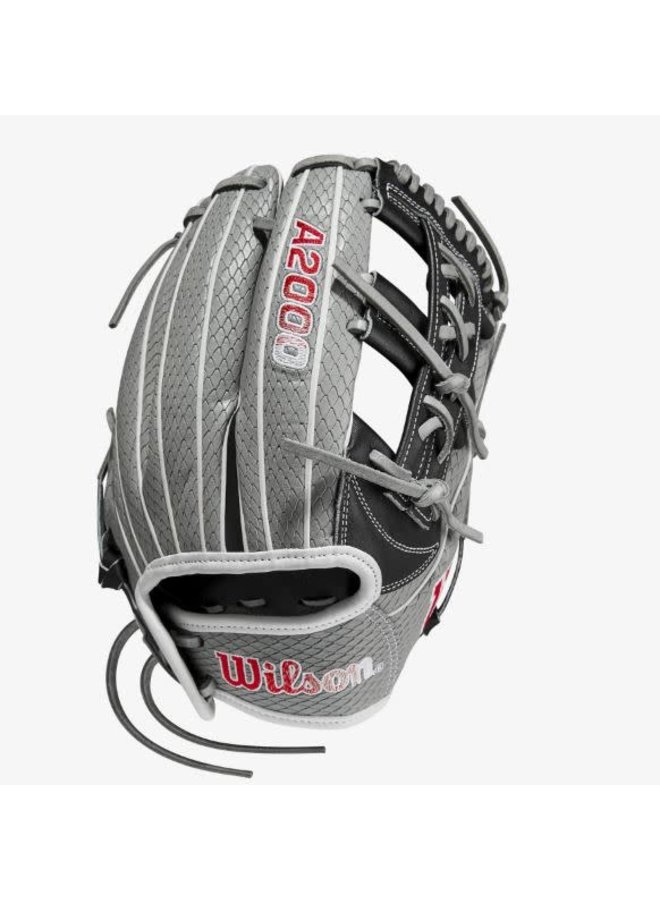 Wilson 2023 A2000FP FP75SS Grey/Black/Red 11.75 Wilson 2023 A2000FP FP75SS Grey/Black/Red 11.75 -Wilson Shop wilson wilson 2023 a2000fp fp75ss grey black red 1
