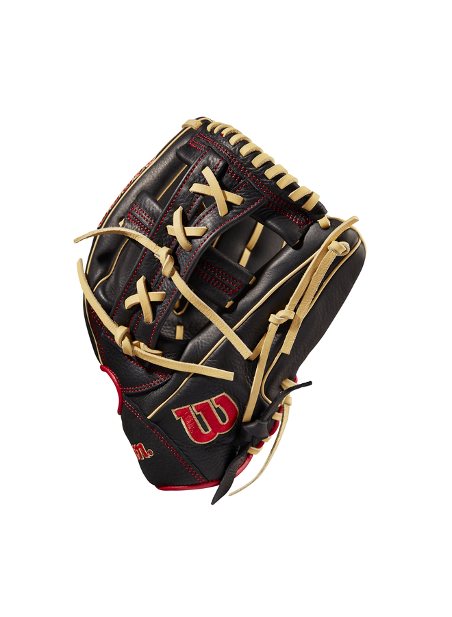 Wilson A1000 2022 1912 (IF/P) LHT 12 Black/Blonde/Red Wilson A1000 2022 1912 (IF/P) LHT 12 Black/Blonde/Red -Wilson Shop wilson wilson a1000 2022 1912 if p lht 12 black bl 1