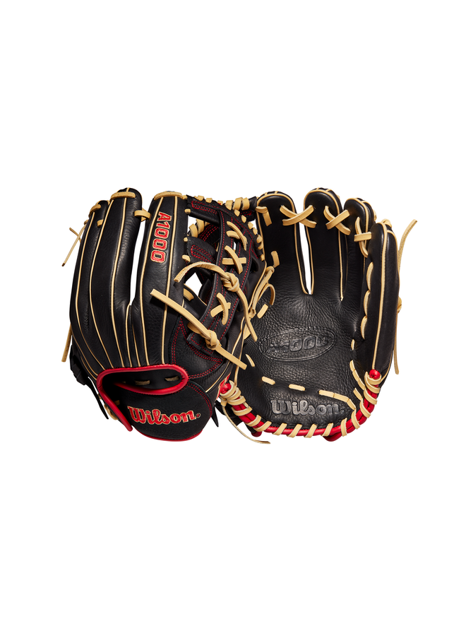 Wilson A1000 2022 1912 (IF/P) LHT 12 Black/Blonde/Red Wilson A1000 2022 1912 (IF/P) LHT 12 Black/Blonde/Red -Wilson Shop wilson wilson a1000 2022 1912 if p lht 12 black bl 3