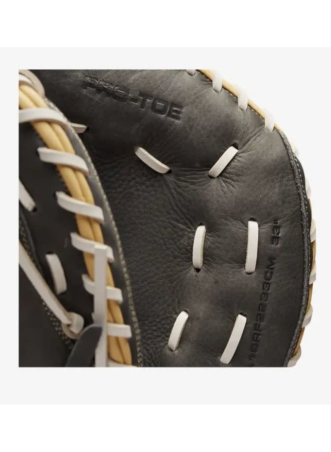 Wilson A1000 Fastpitch CM33 33 Grey/Blonde/White Catchers Mitt 7 Wilson A1000 Fastpitch CM33 33 Grey/Blonde/White Catchers Mitt - Image 7