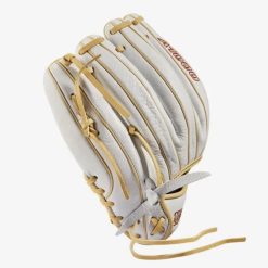 Wilson A1000 Fastpitch H1175 11.75 White/White/Blonde & Seminole Red 4 Wilson A1000 Fastpitch H1175 11.75 White/White/Blonde & Seminole Red -Wilson Shop wilson wilson a1000 fastpitch h1175 1175 white whi 4