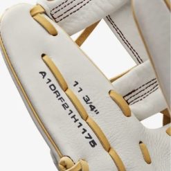 Wilson A1000 Fastpitch H1175 11.75 White/White/Blonde & Seminole Red 6 Wilson A1000 Fastpitch H1175 11.75 White/White/Blonde & Seminole Red -Wilson Shop wilson wilson a1000 fastpitch h1175 1175 white whi 6