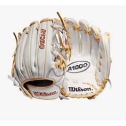 Wilson A1000 Fastpitch H1175 11.75 White/White/Blonde & Seminole Red 7 Wilson A1000 Fastpitch H1175 11.75 White/White/Blonde & Seminole Red -Wilson Shop wilson wilson a1000 fastpitch h1175 1175 white whi 7