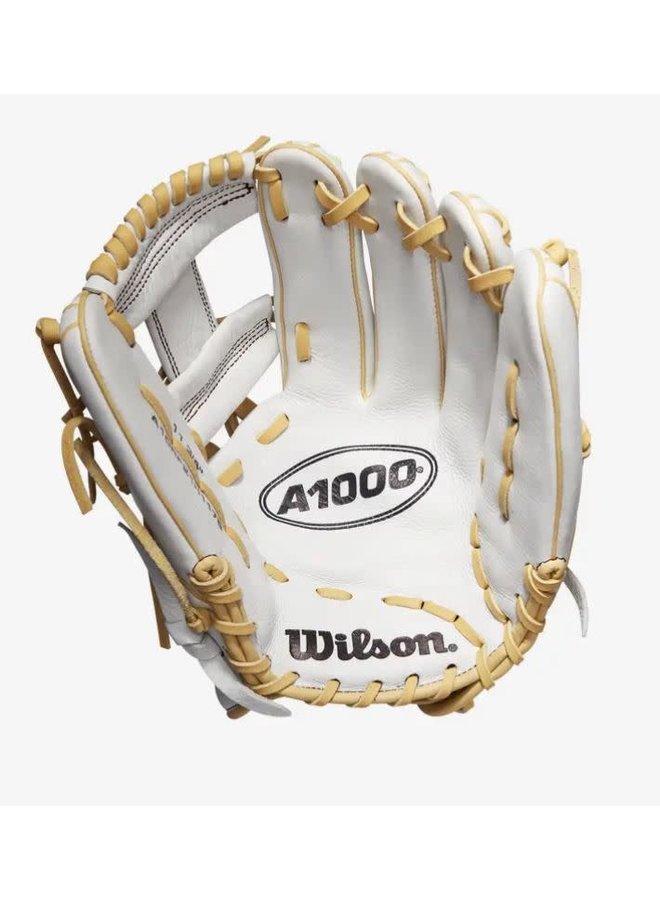 Wilson A1000 Fastpitch H1175 11.75 White/White/Blonde & Seminole Red Wilson A1000 Fastpitch H1175 11.75 White/White/Blonde & Seminole Red -Wilson Shop wilson wilson a1000 fastpitch h1175 1175 white whi