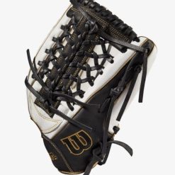 Wilson A1000 Fastpitch T125 12.5 White/White/Black & Blonde 2 Wilson A1000 Fastpitch T125 12.5 White/White/Black & Blonde -Wilson Shop wilson wilson a1000 fastpitch t125 125 white white 2