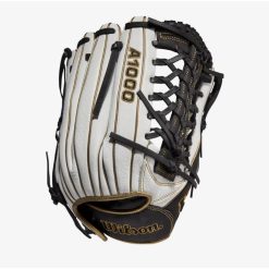 Wilson A1000 Fastpitch T125 12.5 White/White/Black & Blonde