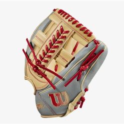 Wilson A2000 1785SS Grey/Blonde/Red 11.75 -Wilson Shop wilson wilson a2000 1785ss grey blonde red 1175 4