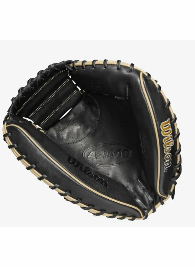Wilson A2000 1790SS Blonde/Black 34-inch Catcher's Mitt - Image 2