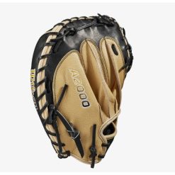 Wilson A2000 1790SS Blonde/Black 34-inch Catcher's Mitt 2 Wilson A2000 1790SS Blonde/Black 34-inch Catcher's Mitt -Wilson Shop wilson wilson a2000 1790ss blonde black 34 inch ca 2