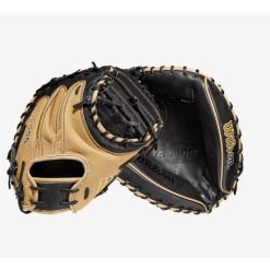 Wilson A2000 1790SS Blonde/Black 34-inch Catcher's Mitt 3 Wilson A2000 1790SS Blonde/Black 34-inch Catcher's Mitt -Wilson Shop wilson wilson a2000 1790ss blonde black 34 inch ca 3