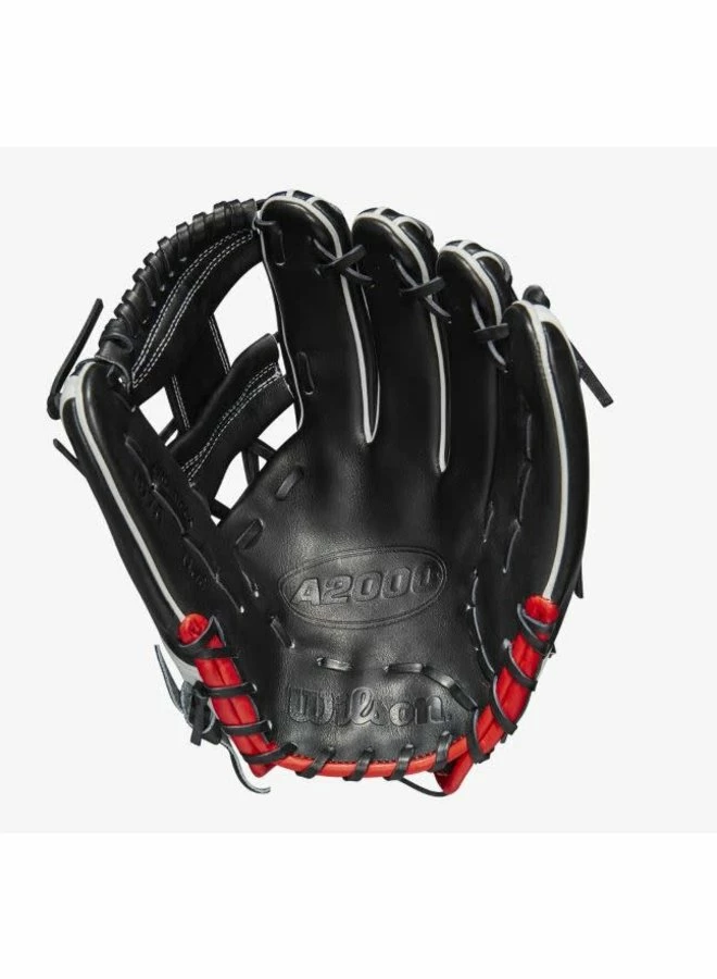 Wilson A2000 1975 Black/White/Red 11.75 - Image 3