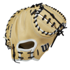 Wilson A2000 CM33 (C) 33 Blonde/Blonde/Black Catchers Mitt