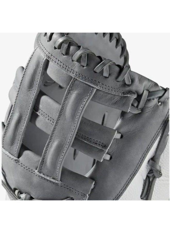 Wilson A2000 Fastpitch FP1B W/SuperSkin (1B) 12 Grey/White SS/Grey 6 Wilson A2000 Fastpitch FP1B W/SuperSkin (1B) 12 Grey/White SS/Grey - Image 6