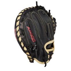 Wilson A2000 M1D BLK/BLKSS BLACK/Blond 33.5 Catchers Mitt 3 Wilson A2000 M1D BLK/BLKSS BLACK/Blond 33.5 Catchers Mitt -Wilson Shop wilson wilson a2000 m1d blk blkss black blond 335 3