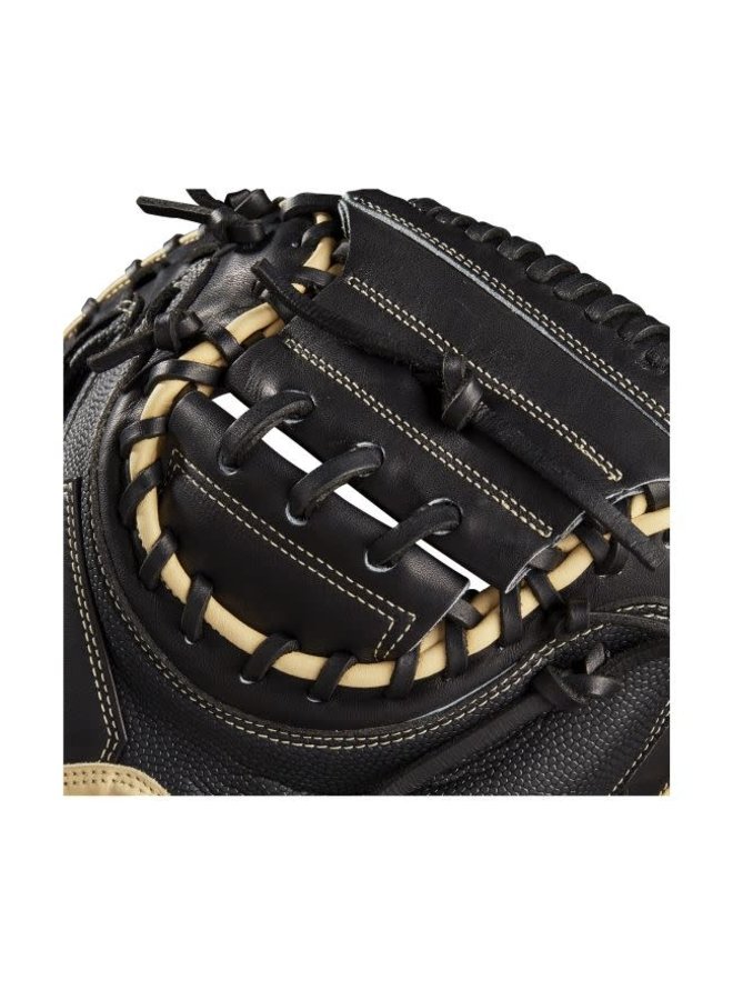 Wilson A2000 M1D BLK/BLKSS BLACK/Blond 33.5 Catchers Mitt Wilson A2000 M1D BLK/BLKSS BLACK/Blond 33.5 Catchers Mitt -Wilson Shop wilson wilson a2000 m1d blk blkss black blond 335 4