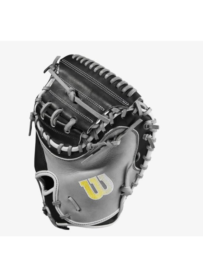 Wilson A2000 M2 Grey/Black 33.5-inch Baseball Catcher's Mitt Wilson A2000 M2 Grey/Black 33.5-inch Baseball Catcher's Mitt -Wilson Shop wilson wilson a2000 m2 grey black 335 inch basebal 2