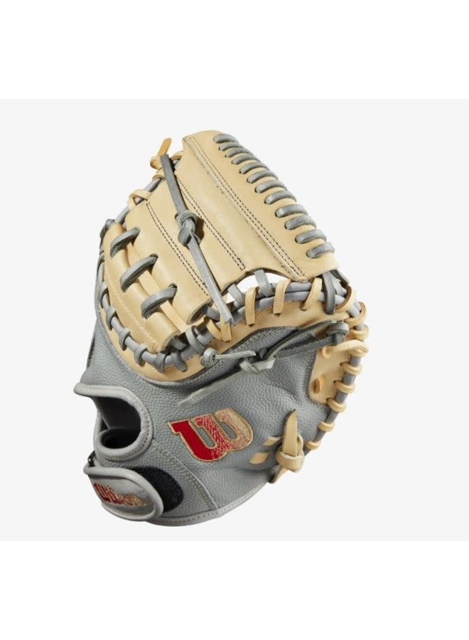 Wilson A2000 PF33SS Grey/Blonde 33-inch Catcher's Mitt Wilson A2000 PF33SS Grey/Blonde 33-inch Catcher's Mitt -Wilson Shop wilson wilson a2000 pf33ss grey blonde 33 inch cat 1