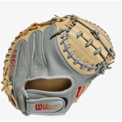 Wilson A2000 PF33SS Grey/Blonde 33-inch Catcher's Mitt