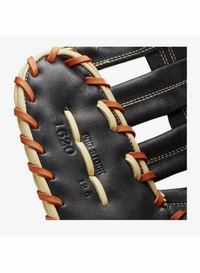 Wilson A2000 SuperSkin 1620 (1B) LHT 12.5 Black/Grey SS/Blonde - Image 7