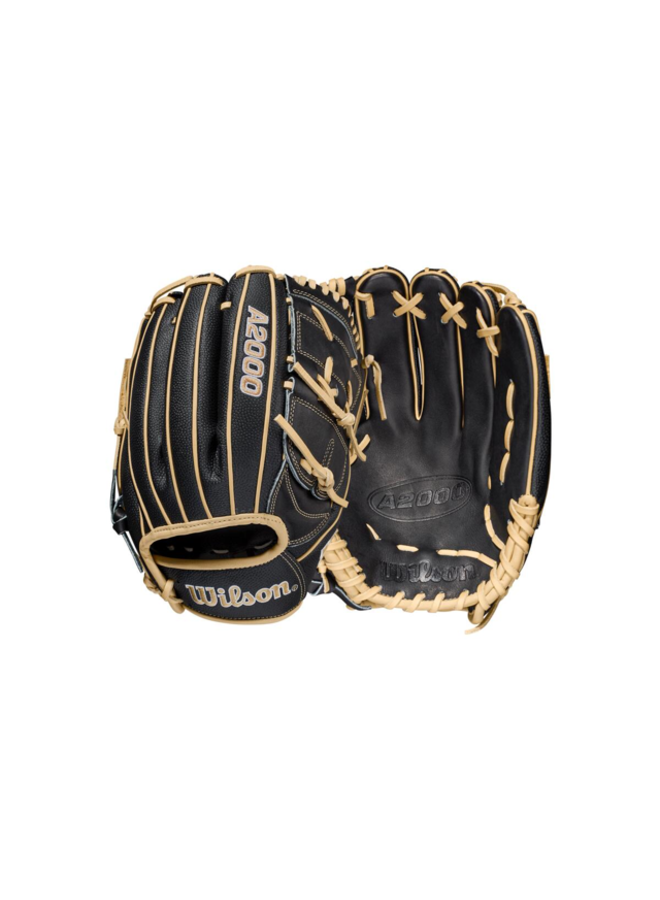 Wilson A2000 SuperSkin B2 (P) 12 Black/BlackSS/Blonde Wilson A2000 SuperSkin B2 (P) 12 Black/BlackSS/Blonde -Wilson Shop wilson wilson a2000 superskin b2 p 12 black blacks 1