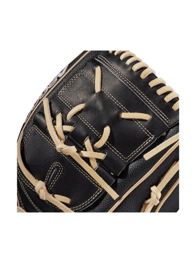 Wilson A2000 SuperSkin B2 (P) 12 Black/BlackSS/Blonde Wilson A2000 SuperSkin B2 (P) 12 Black/BlackSS/Blonde -Wilson Shop wilson wilson a2000 superskin b2 p 12 black blacks 5