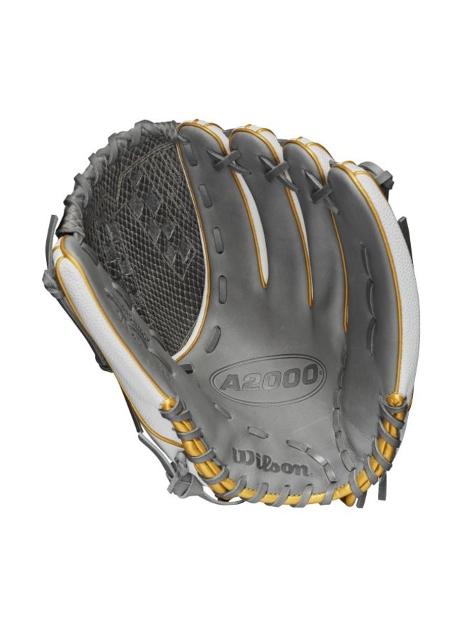 Wilson A2000FP V125SS 21 Grey/White 12.5 2 Wilson A2000FP V125SS 21 Grey/White 12.5 - Image 2
