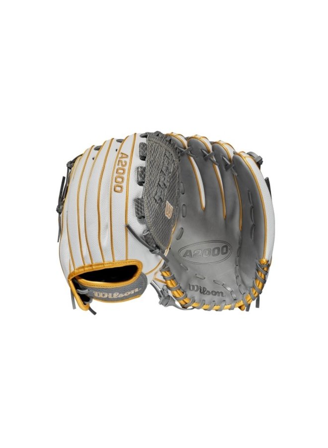 Wilson A2000FP V125SS 21 Grey/White 12.5 8 Wilson A2000FP V125SS 21 Grey/White 12.5 - Image 8