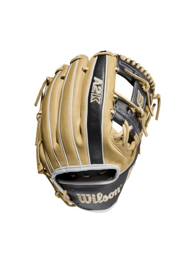 Wilson A2K 1786 W/Spin Control (IF) 11.5 Blonde/Gunmetal Grey 1 Wilson A2K 1786 W/Spin Control (IF) 11.5 Blonde/Gunmetal Grey