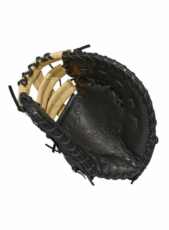 Wilson A2K Jose Abreu Game Model (1B) LHT 12.5 Black/Black SuperSS/Blonde - Image 2