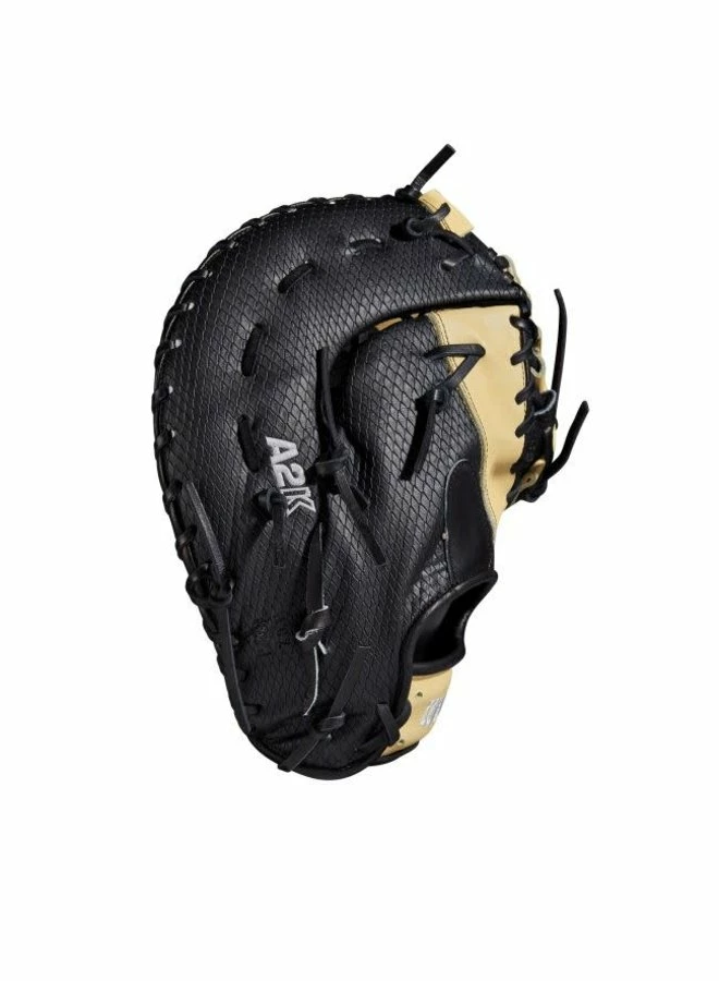 Wilson A2K Jose Abreu Game Model (1B) LHT 12.5 Black/Black SuperSS/Blonde - Image 11